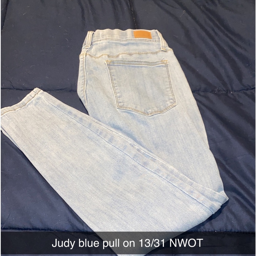 Judy blue jeans pull on
